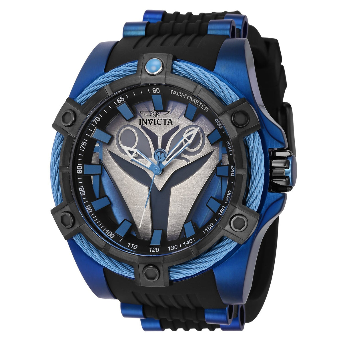 Invicta Men's 52mm Silver Dial Quartz Watch