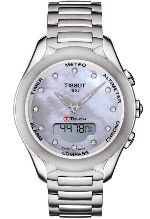 Tissot Women's T0752201110600 T-Touch Sol Quartz Watch