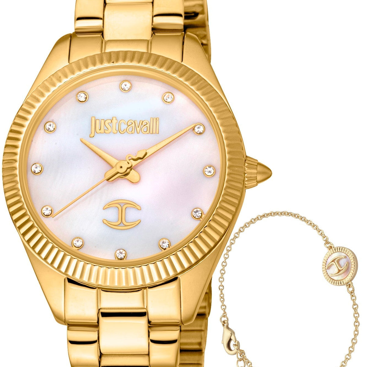 Just Cavalli Women's JC1L267M0055 SET Pacentro mm Quartz Watch