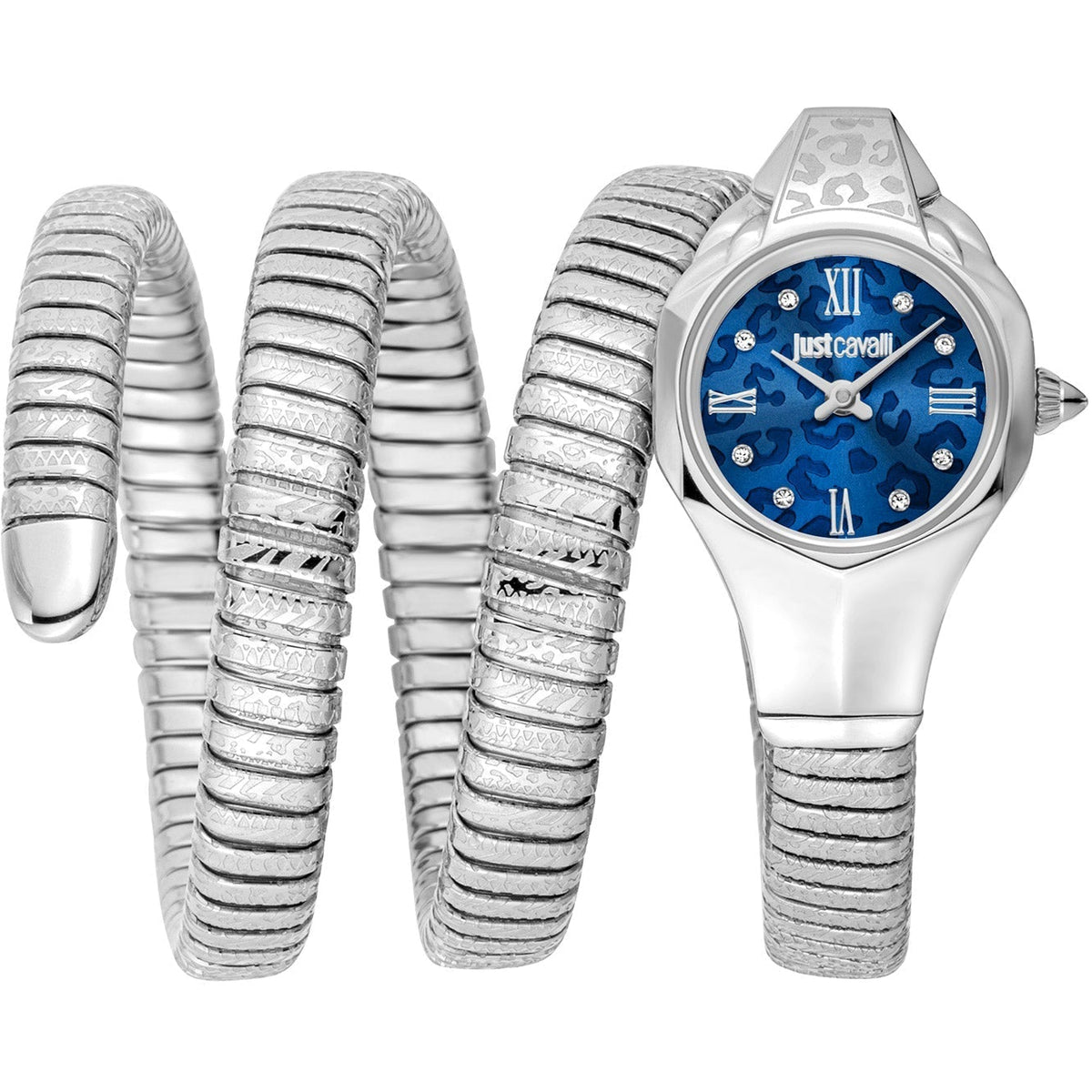 Just Cavalli Women's JC1L271M0015 Signature Snake Ravenna mm Quartz Watch