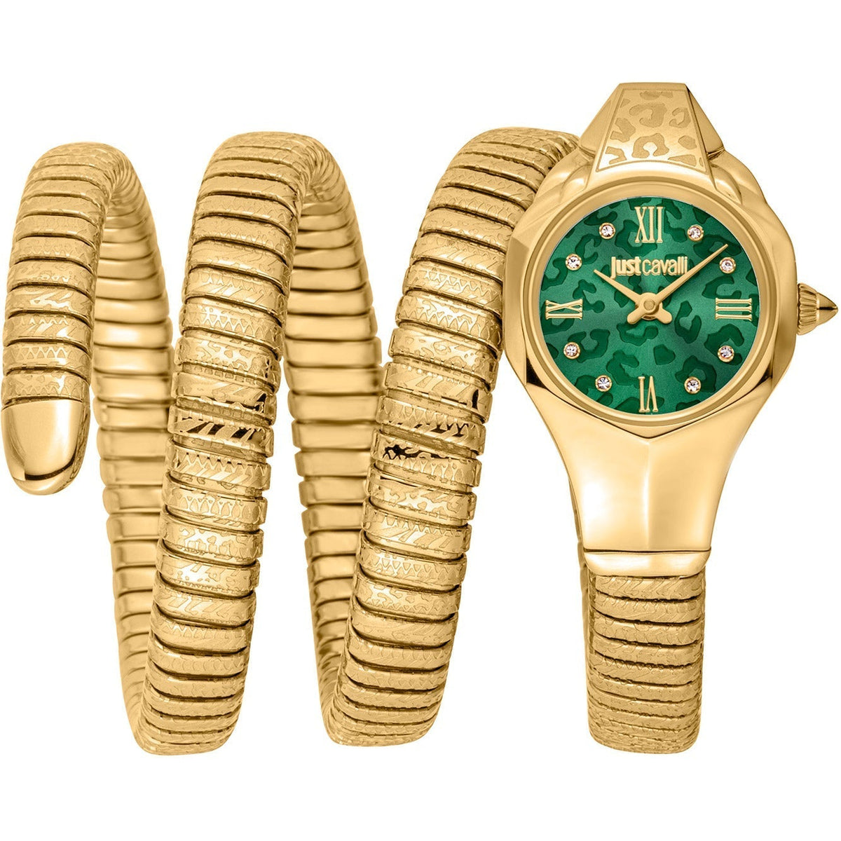 Just Cavalli Women's JC1L271M0035 Signature Snake Ravenna mm Quartz Watch