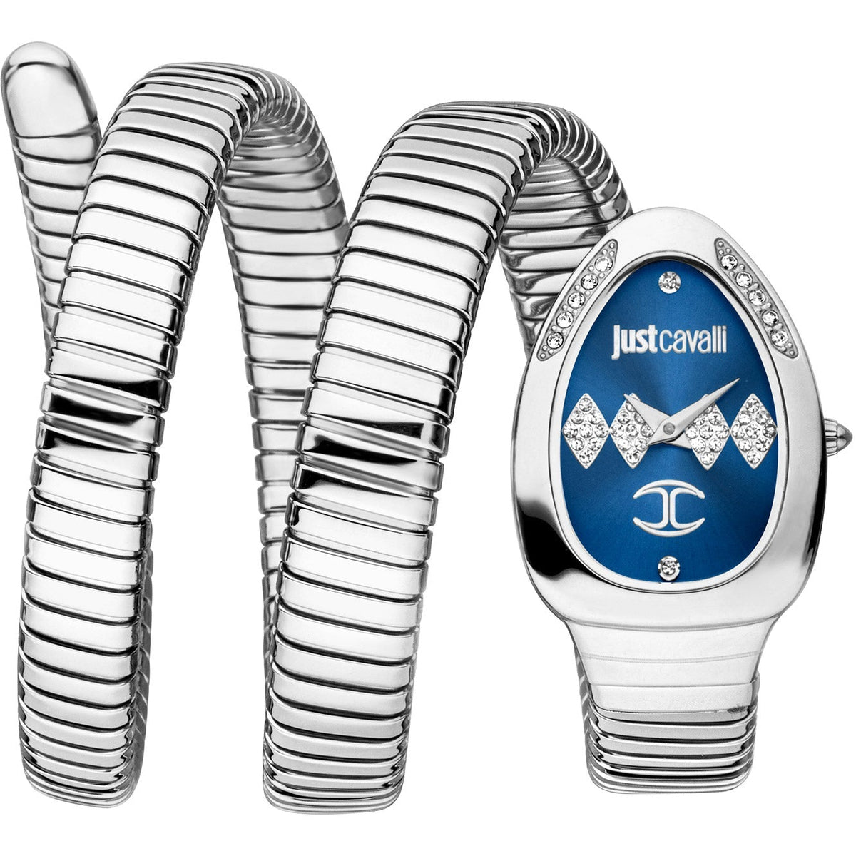 Just Cavalli Women's JC1L230M0025 Signature Snake 22mm Watch