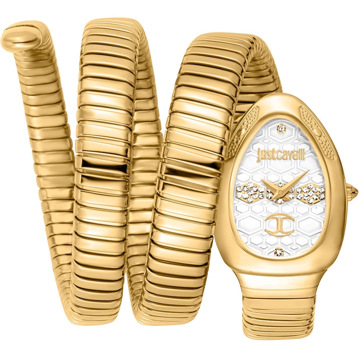Just Cavalli Women's JC1L232M0025 Signature Snake 22mm Watch