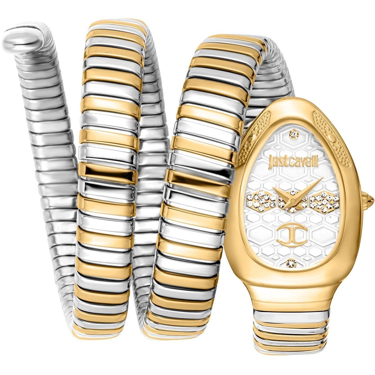 Just Cavalli Women's JC1L232M0055 Signature Snake 22mm Watch