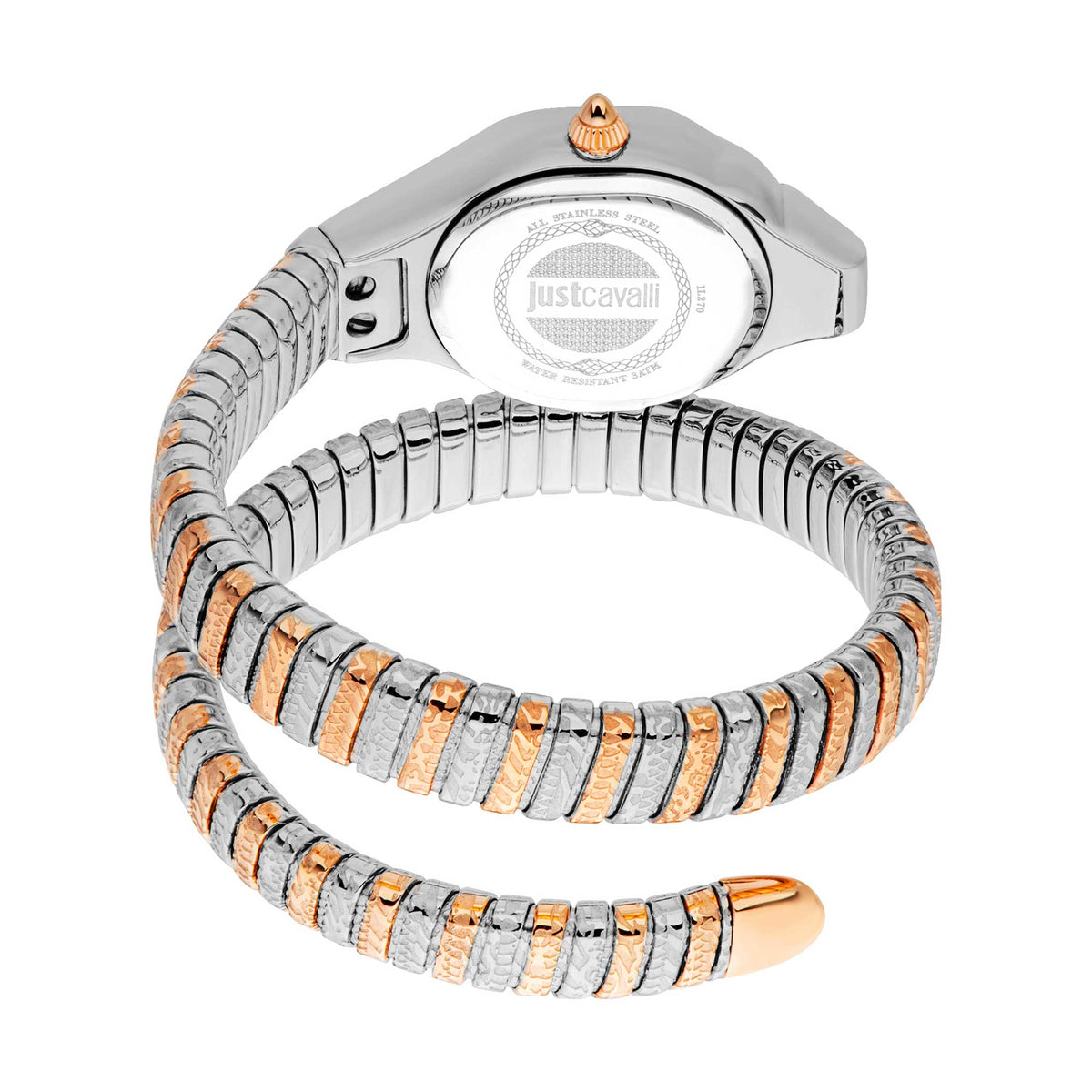 Just Cavalli Women's JC1L270M0065 Signature Snake Amalfi 22mm Quartz Watch