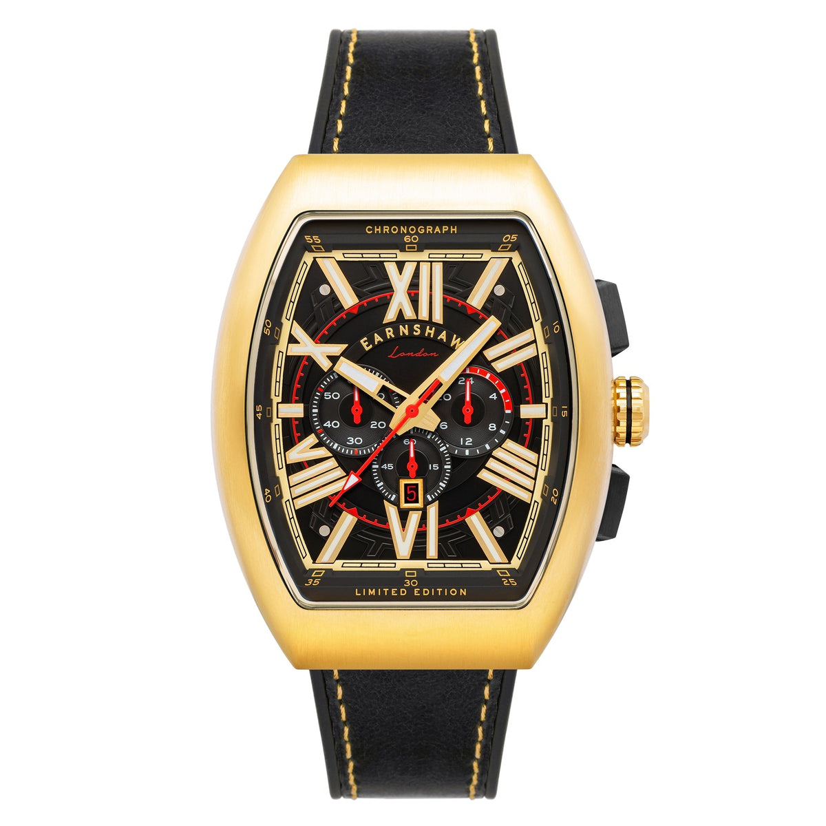 Thomas Earnshaw Men's ES-8270-01 Supremacy 45mm Quartz Watch