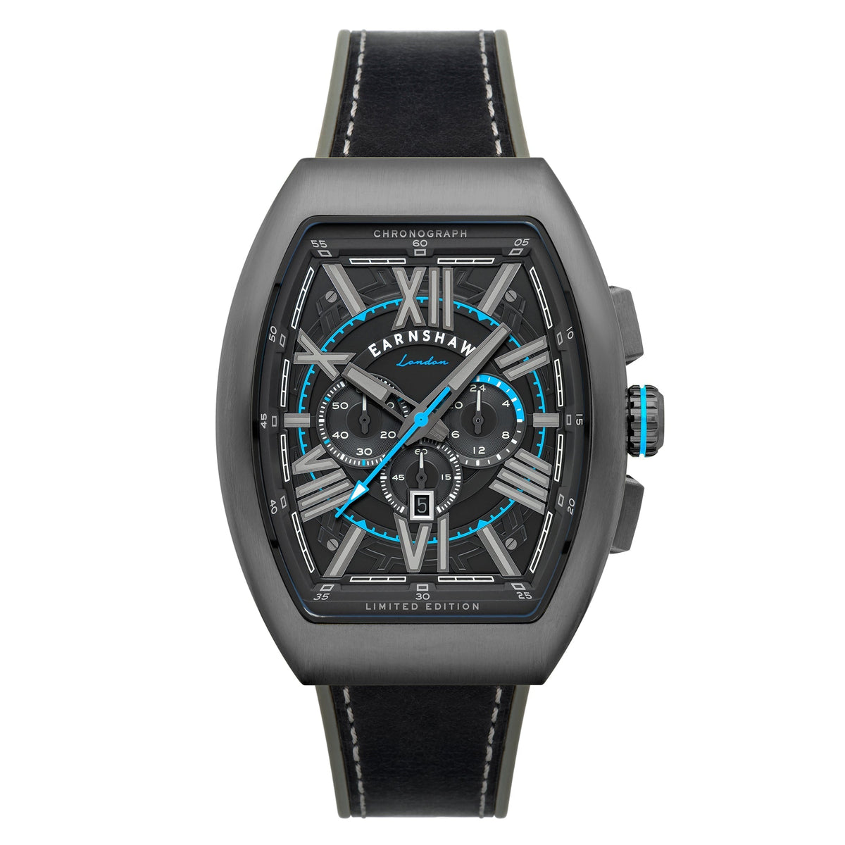 Thomas Earnshaw Men's ES-8270-07 Supremacy 45mm Quartz Watch