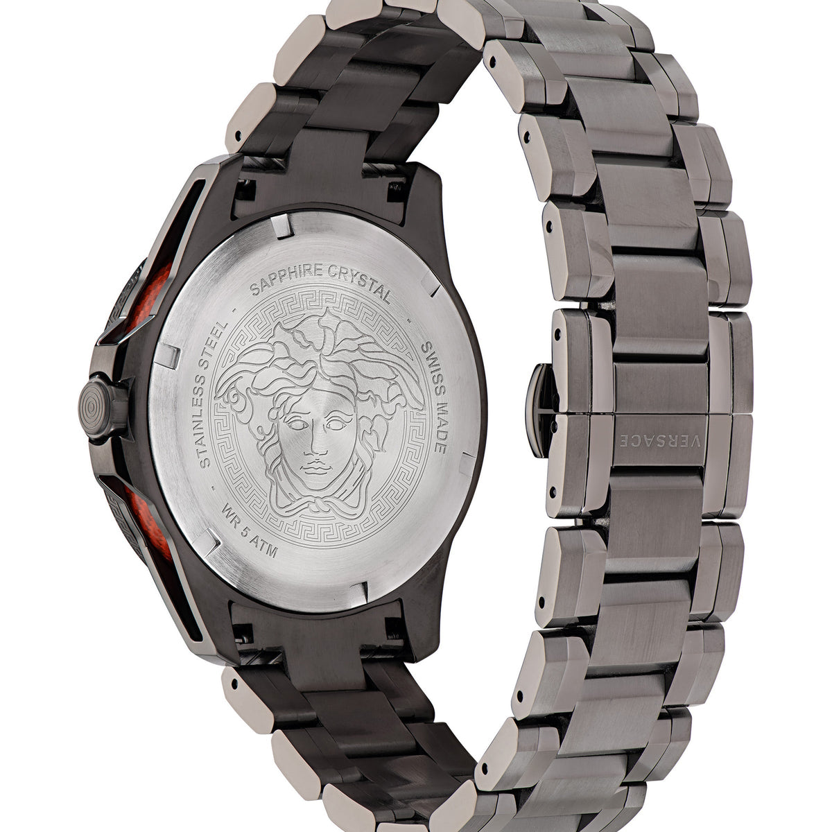 Versace Men's VE2W00422 Sport Tech GMT 45mm Quartz Watch