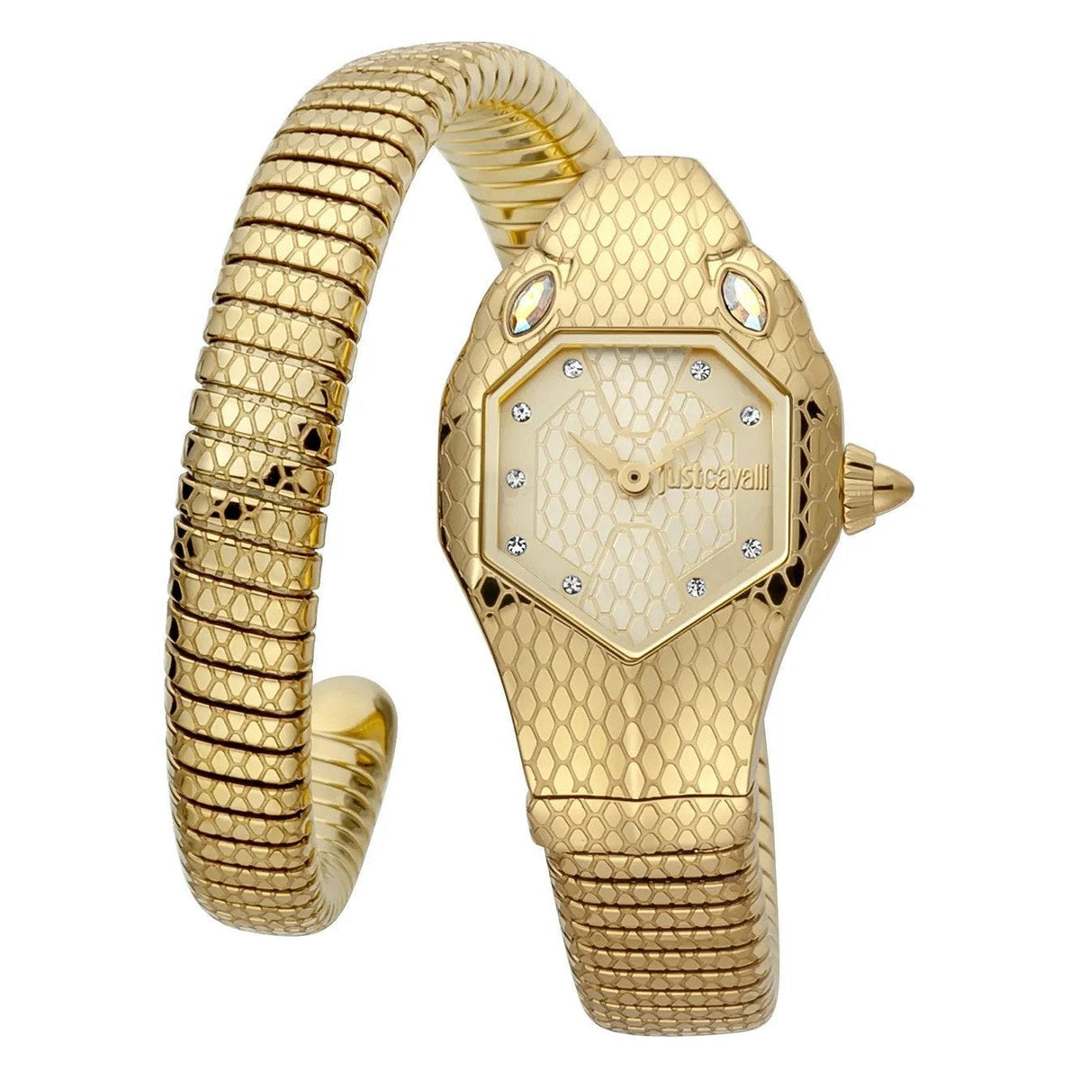 Just Cavalli Women's JC1L177M0025 Signature Snake Solo 22mm Watch