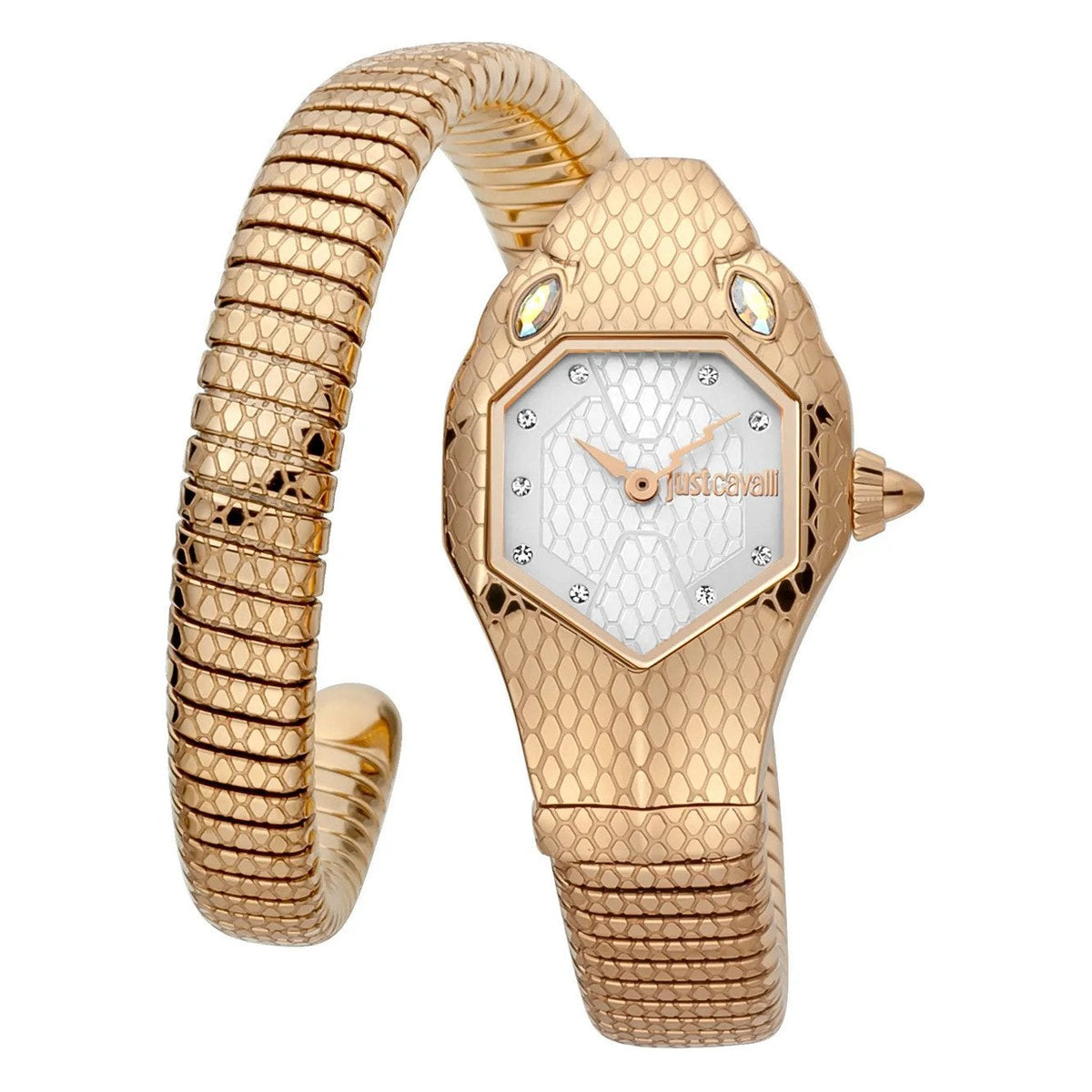 Just Cavalli Men's JC1L177M0045 Signature Snake Solo 22mm Watch