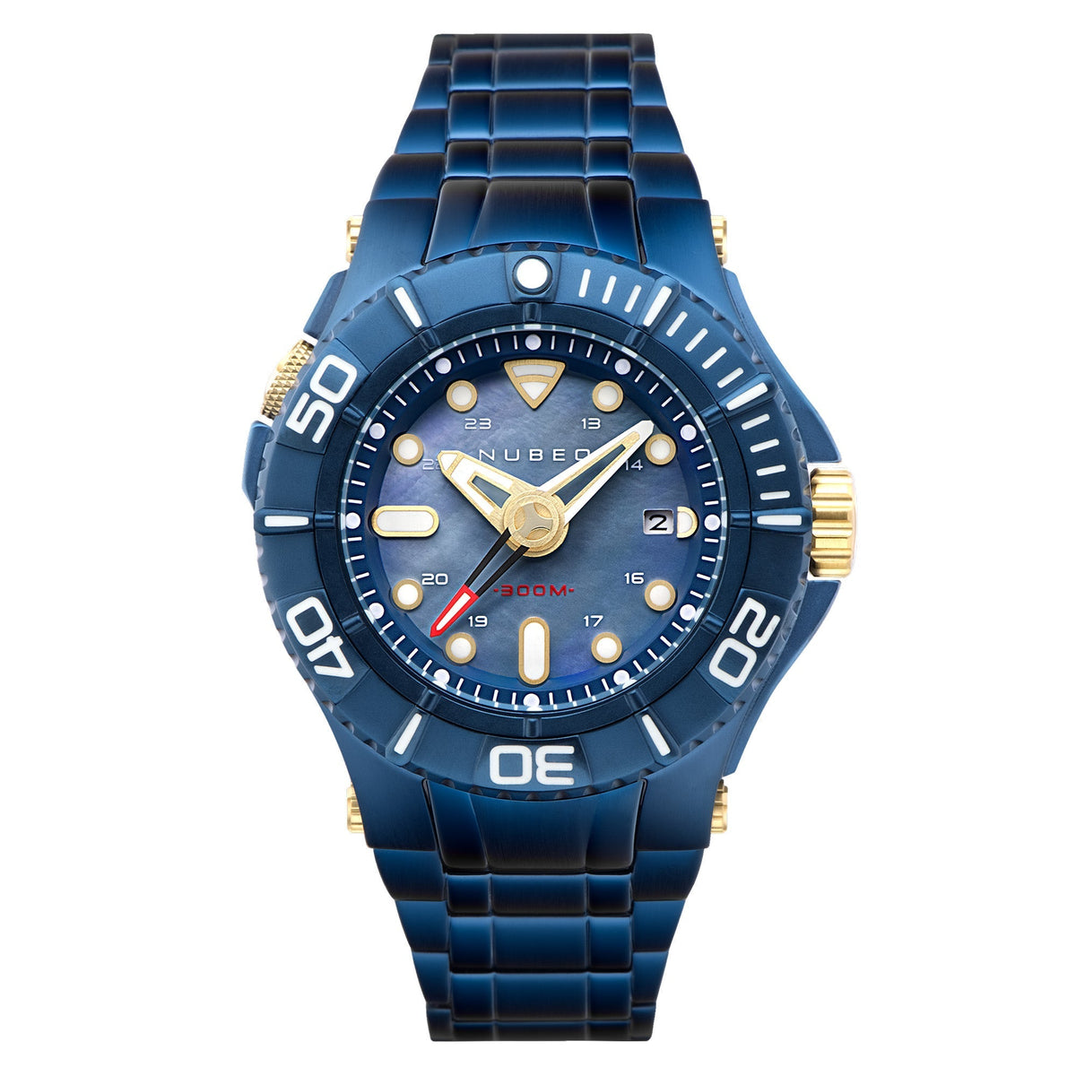 Nubeo Men NB-6059-44 Manta Midsize 45mm Automatic Limited Edition Watch