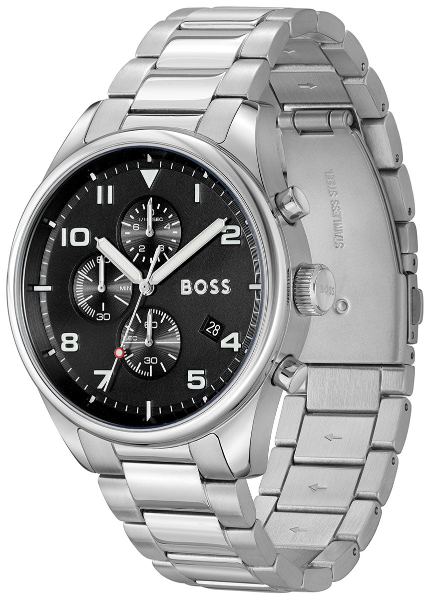 Hugo Boss Men's 1514008 View 44mm Quartz Watch