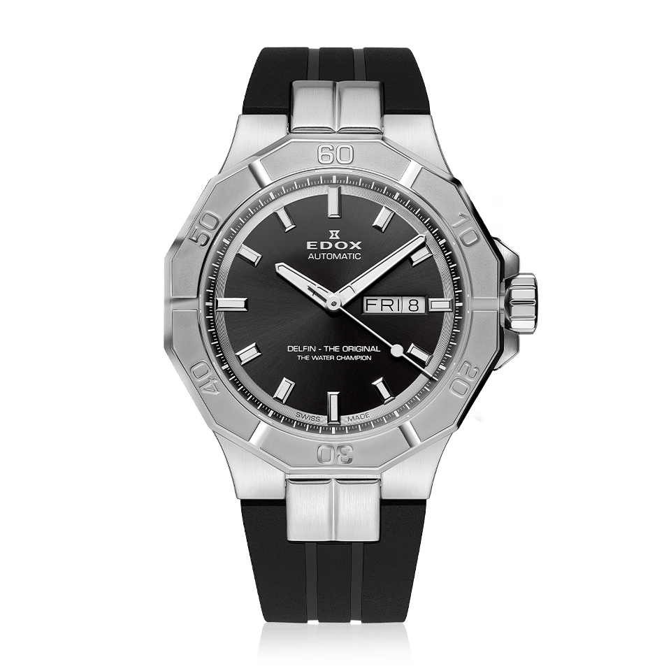 Edox Men 88008-3CA-NIN Delfin The Original 43mm Automatic Watch
