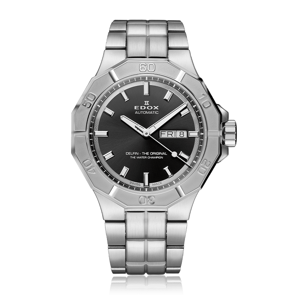 Edox Men 88008-3M-NIN Delfin The Original 43mm Automatic Watch