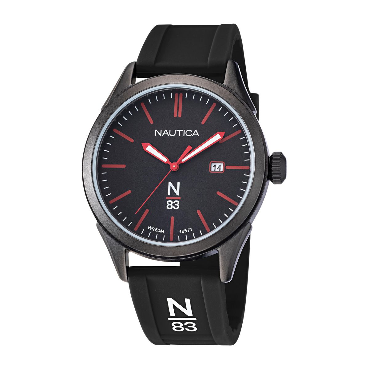 Nautica Hannay Bay NAPHBF118 Men's 42 Quartz Watch