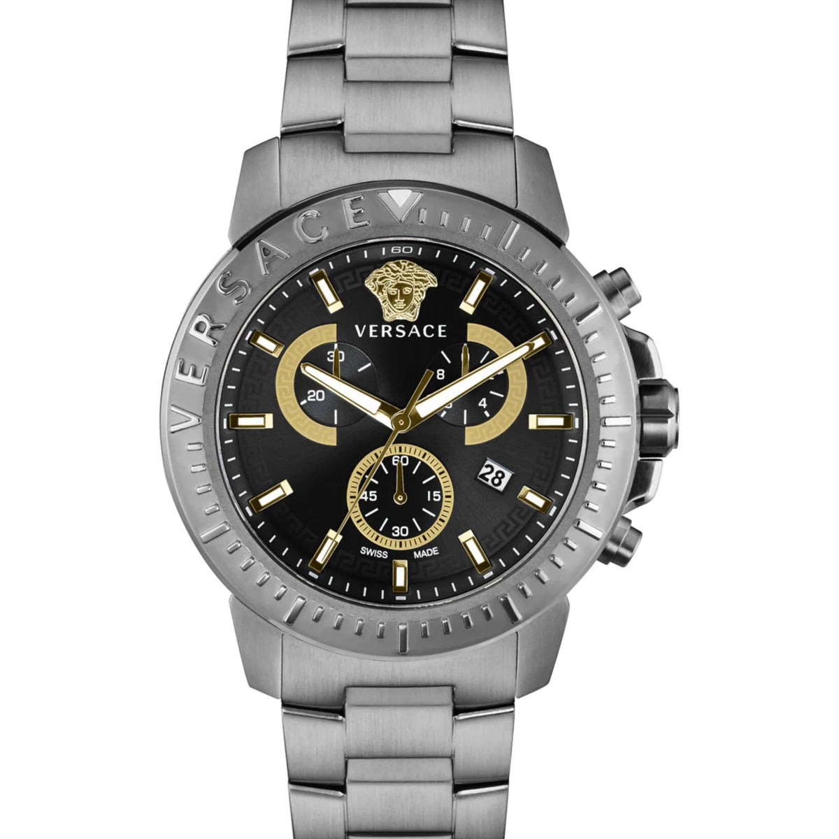 Versace Men's VE2E00621 New Chrono 45mm Quartz Watch