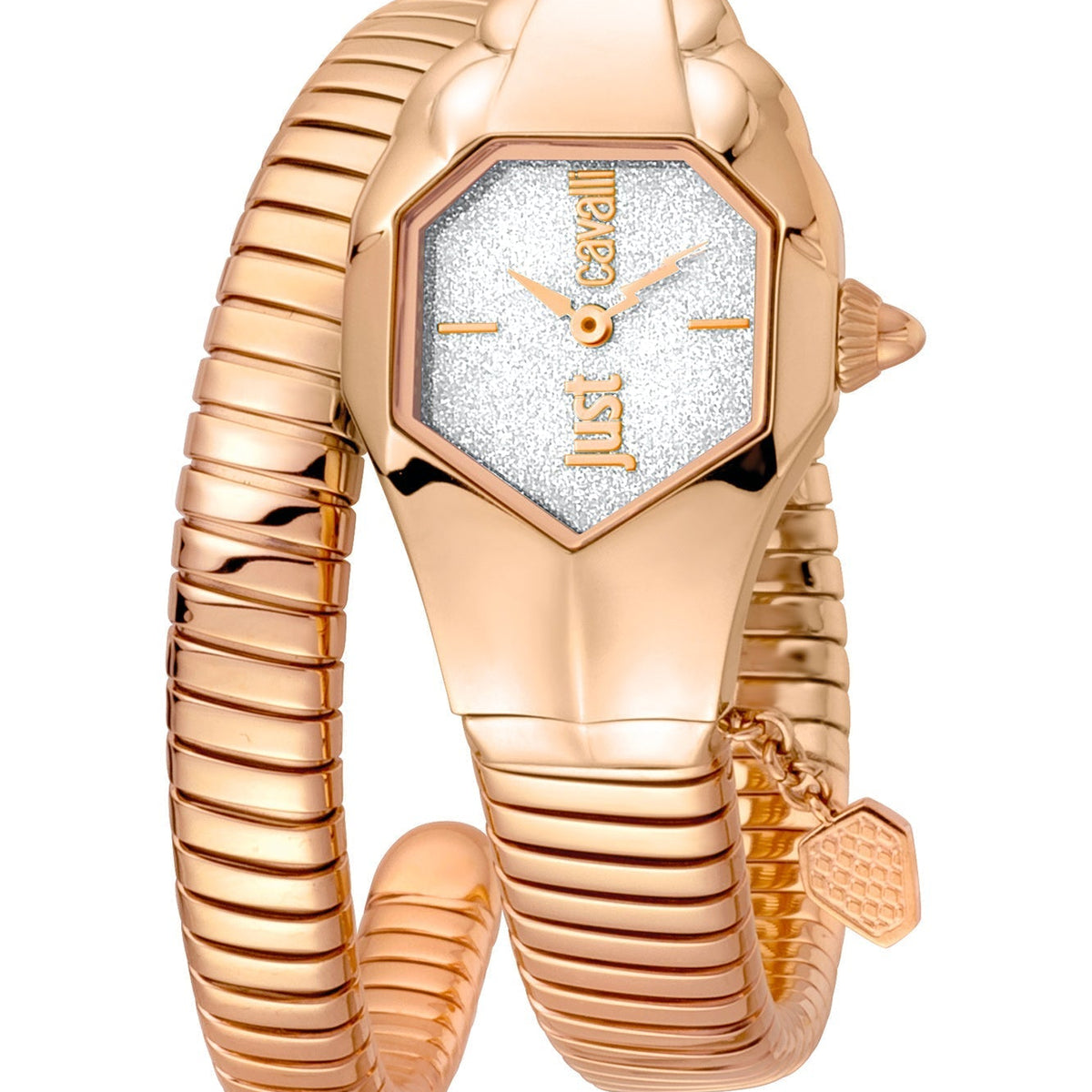 Just Cavalli Women's JC1L001M0155 Signature Snake 22mm Quartz Watch