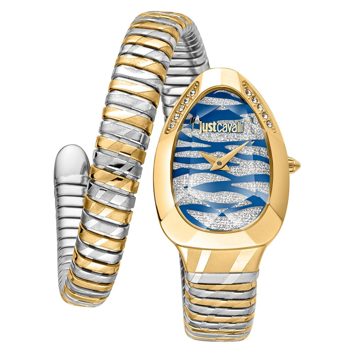 Just Cavalli Women's JC1L225M0085 Signature Snake 22mm Quartz Watch