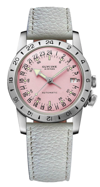 Glycine Unisex Airman Vintage GMT Purist 36mm Automatic Watch GL0488