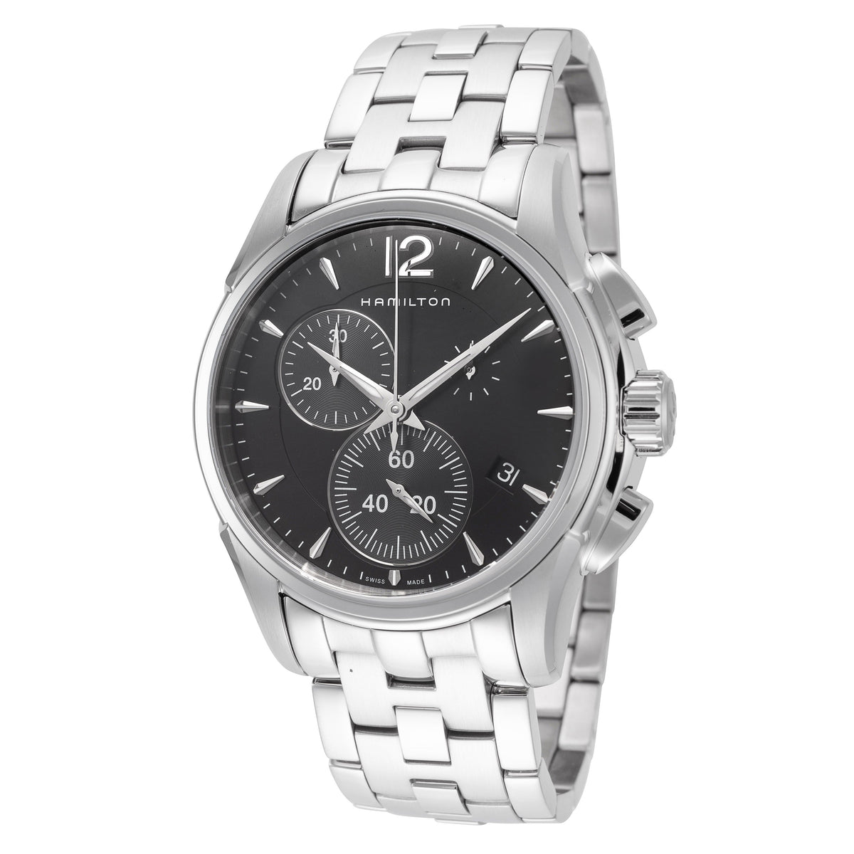 Hamilton Men's Jazzmaster 42mm Quartz Chronograph Watch H32612131
