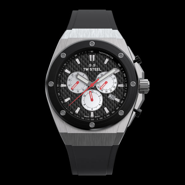 TW Steel Men's CEO Tech 48mm Quartz Chronograph Watch CE4020