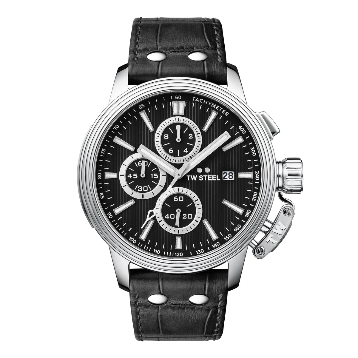 TW Steel Men's CEO Adesso 48mm Quartz Chronograph Watch CE7002