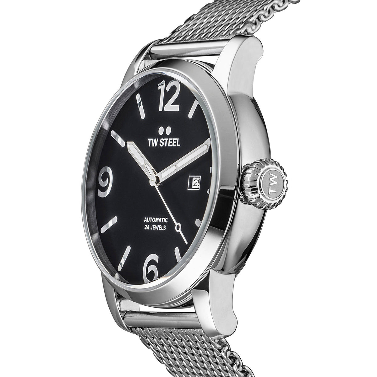 TW Steel Men's Maverick 48mm Automatic Watch MB16