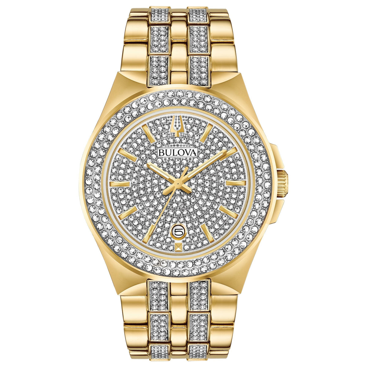 Bulova Men's Gift Set 42mm Quartz Watch 98K102
