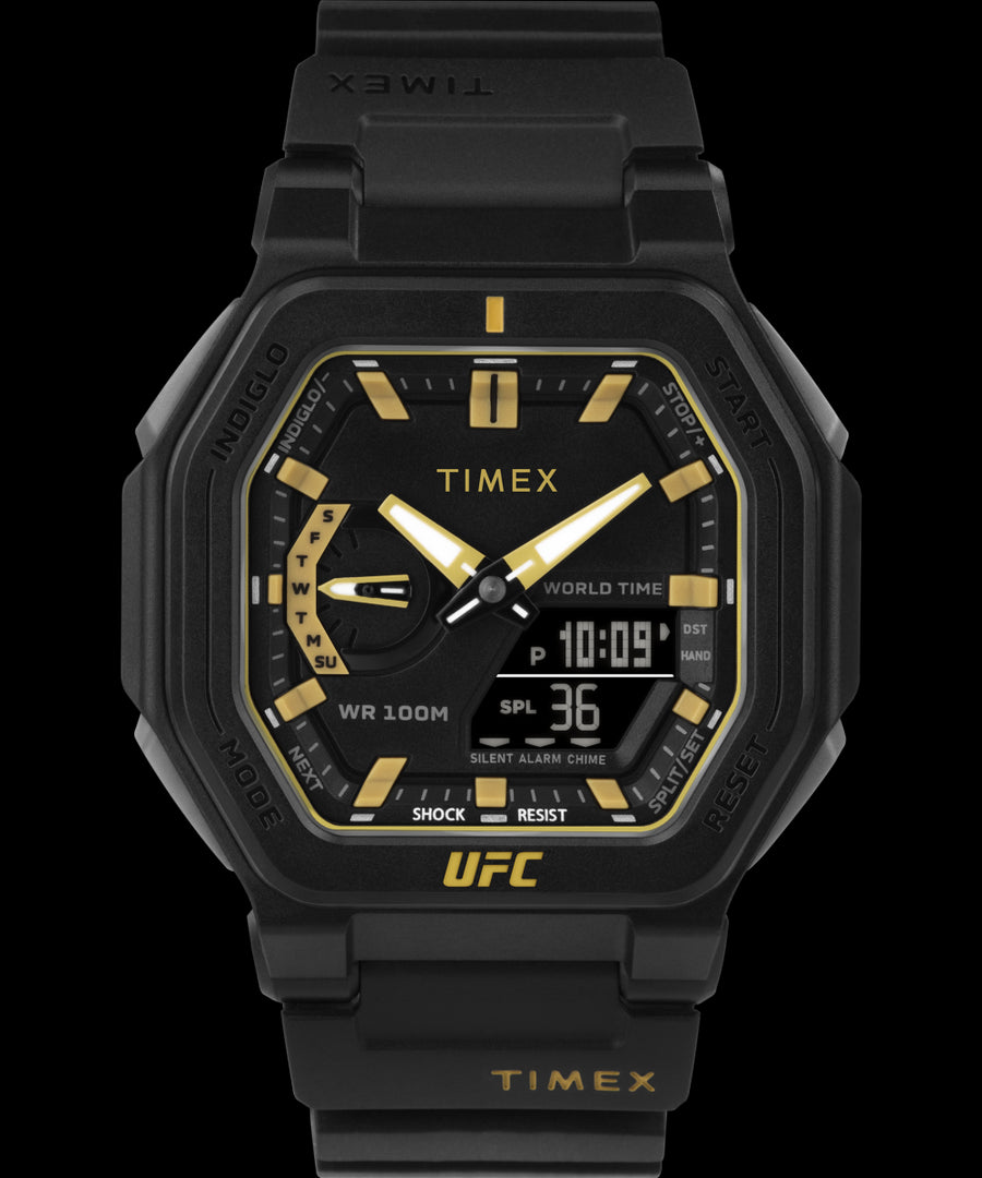 Timex Men's UFC Strength 45mm Quartz Watch TW2V55300