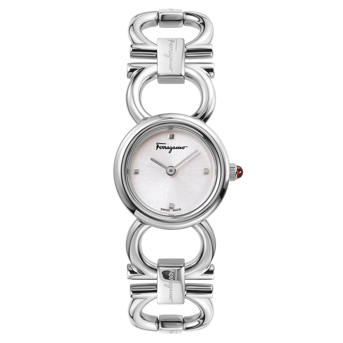 Ferragamo Women's Double Gancini 22mm Quartz Watch SFYD00121