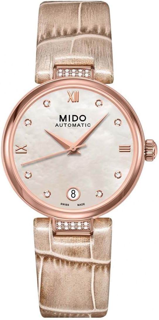 Mido Women's Baroncelli II 33mm Automatic Watch M0222076611612