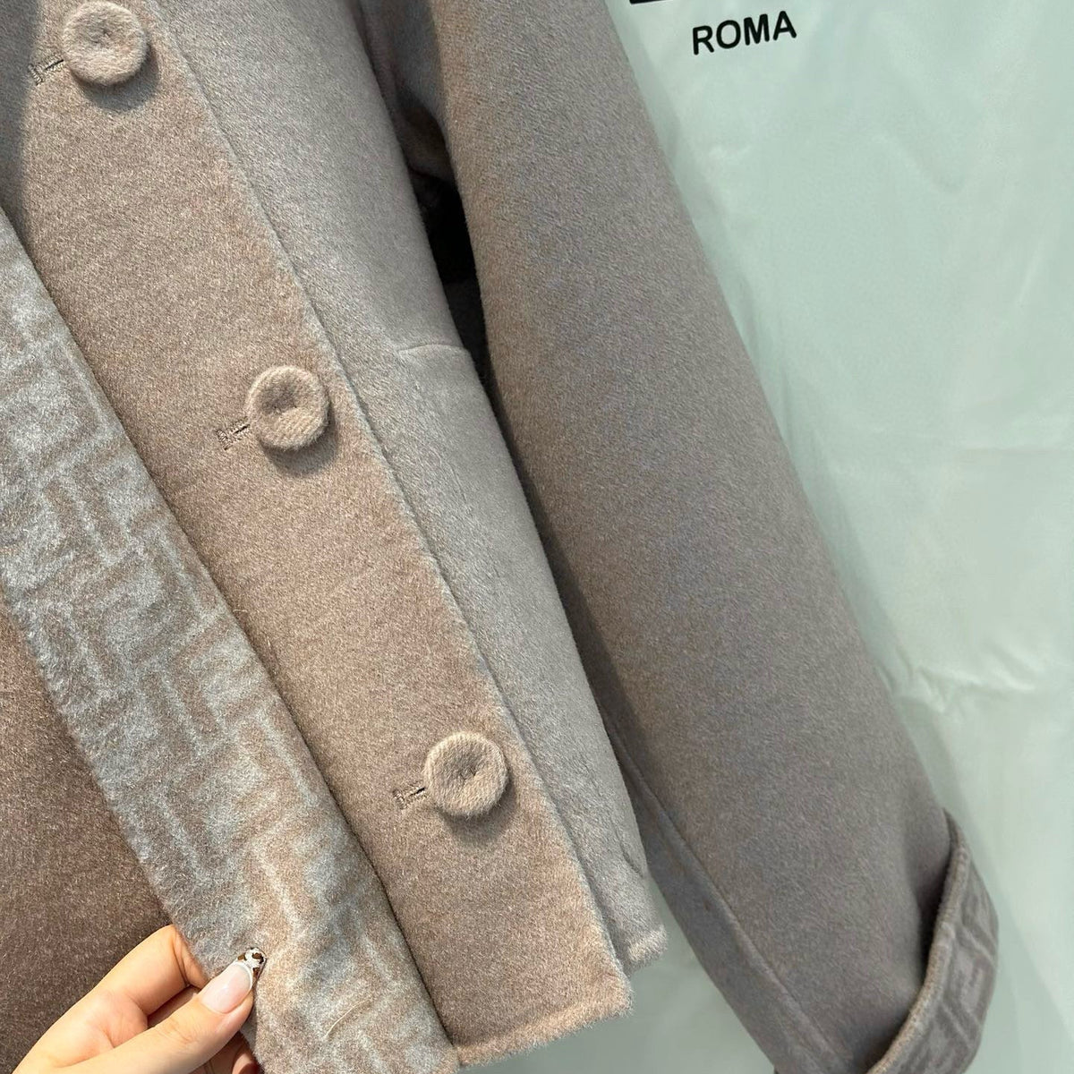 FEN DOUBLE SIDED COAT