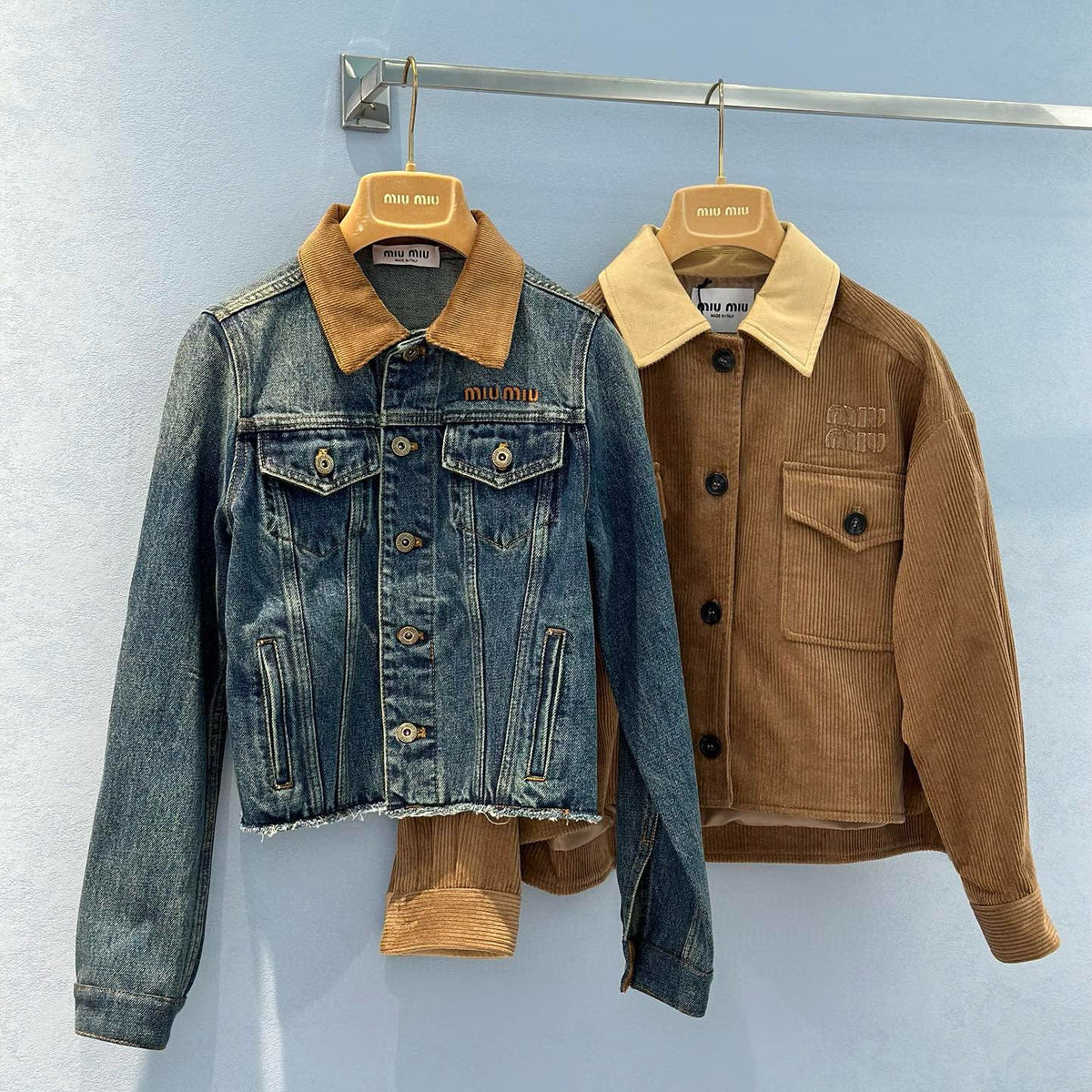 MIU M DENIM JACKET