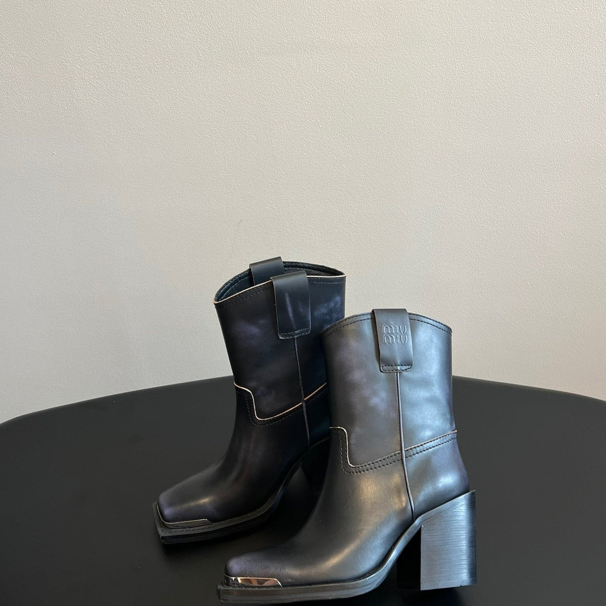 MIU M BOOTS