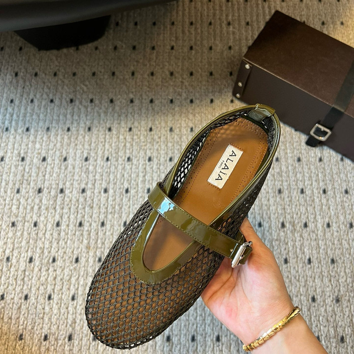 ALAIA BALLET FLATS