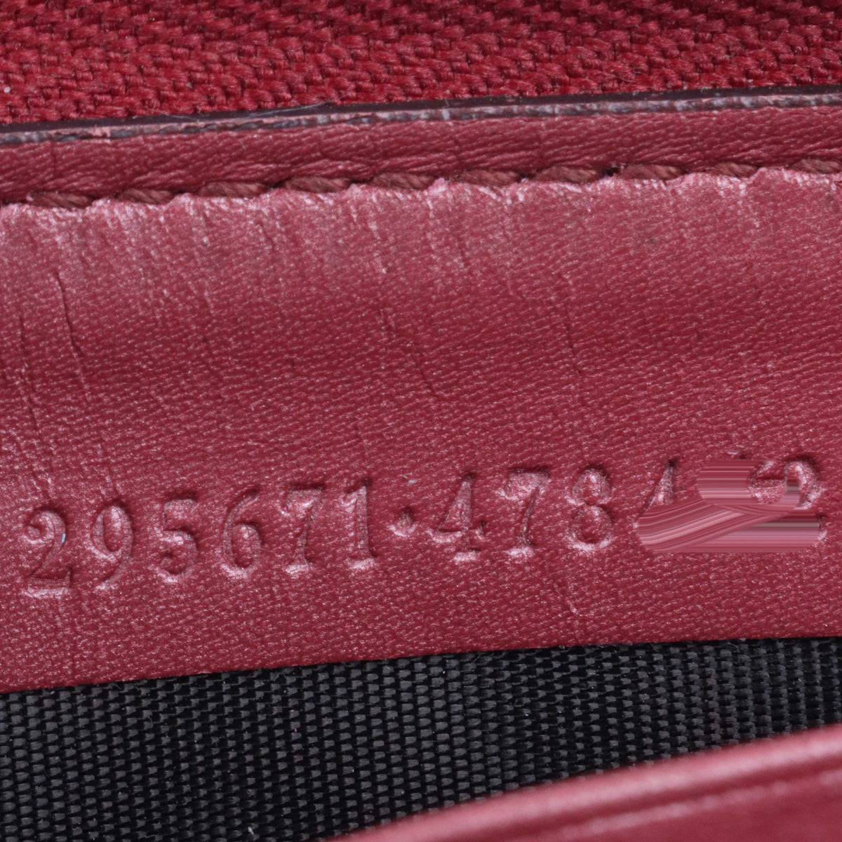 Gucci Metallic Pink Patent Zipped Long Wallet.