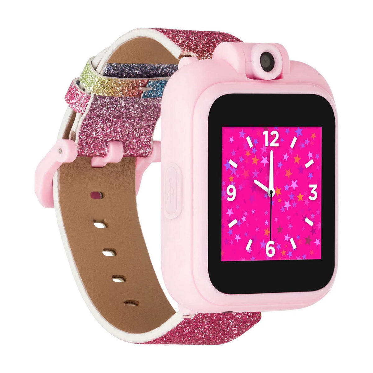 PlayZoom 2 Kids Smartwatch & Earbuds Set: Rainbow Glitter