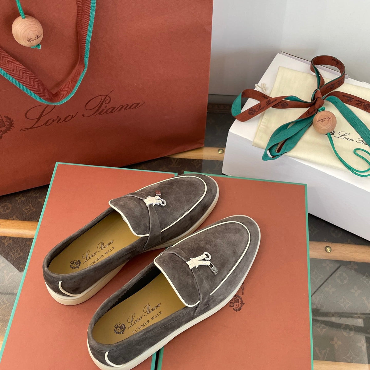 LORO P SUMMER CHARMS LOAFERS