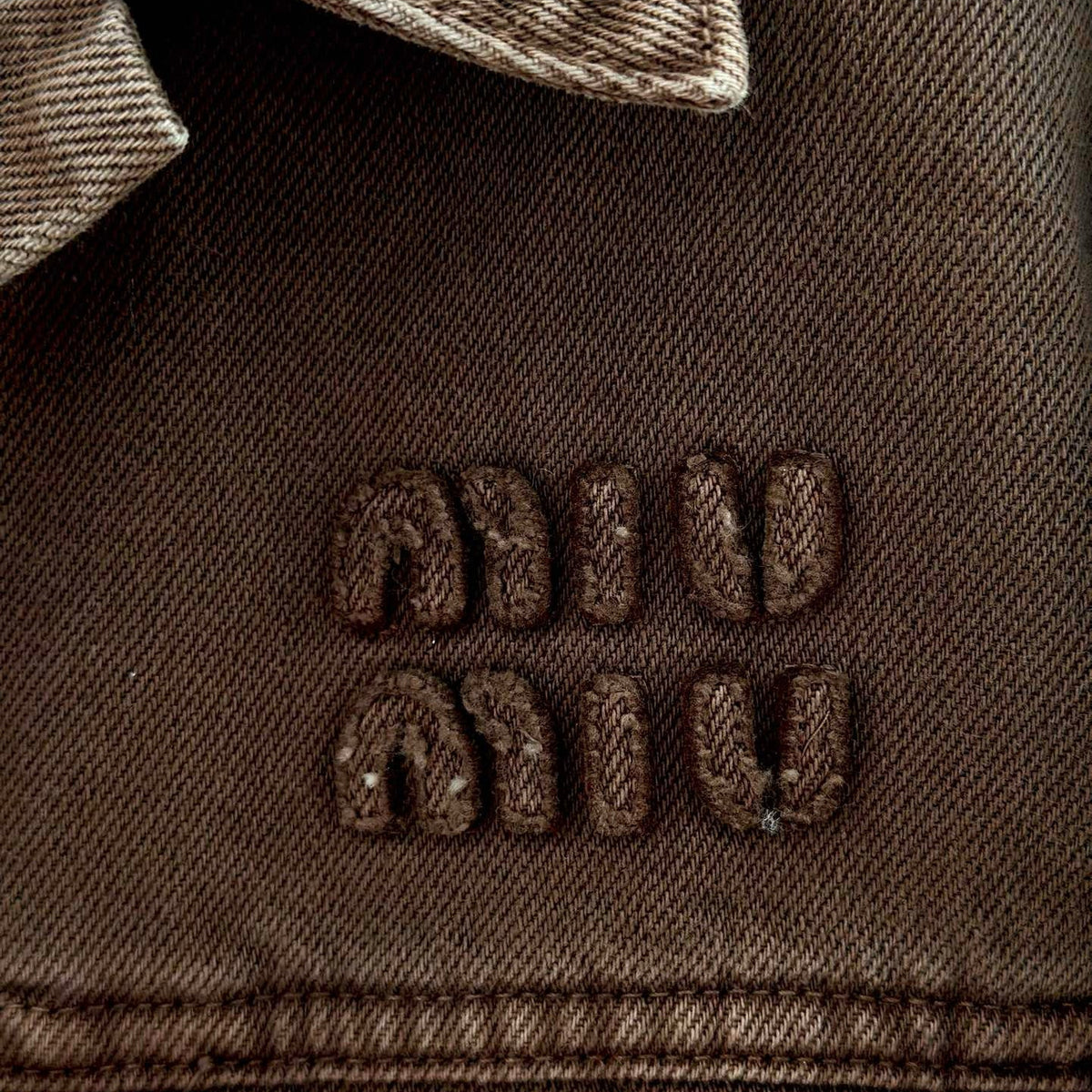 MIU M DENIM JACKET