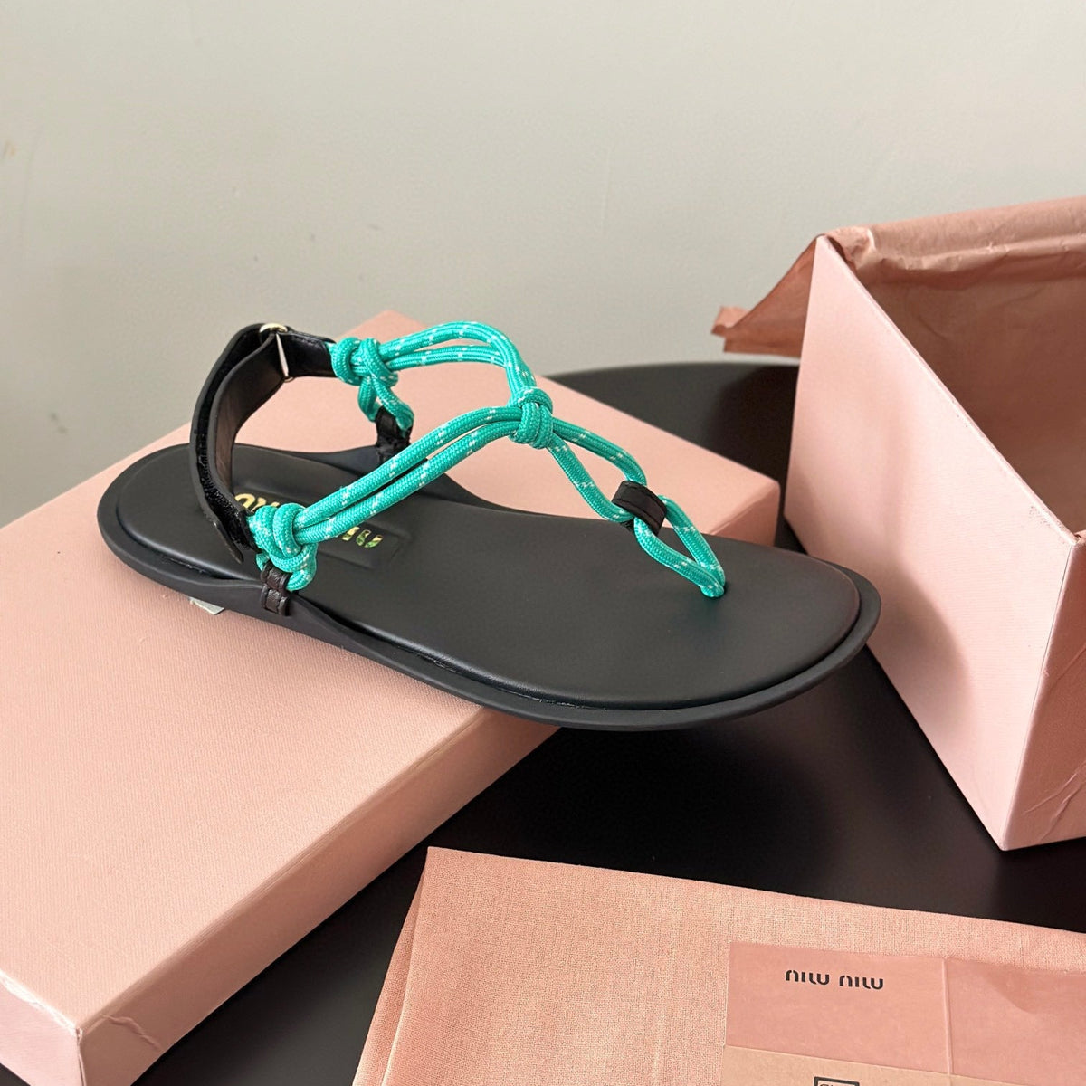MIU M SANDALS