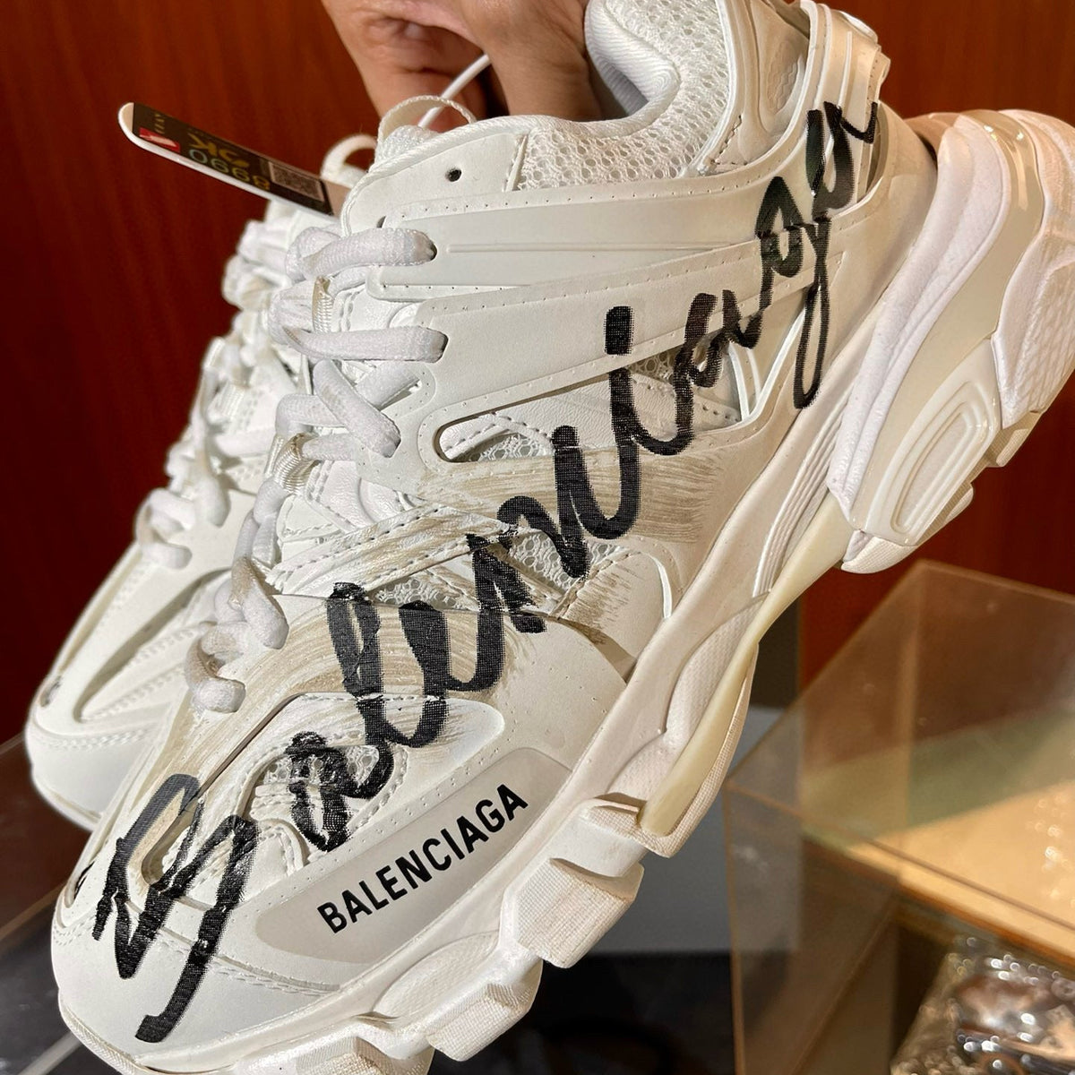 BAL TRACK SNEAKERS