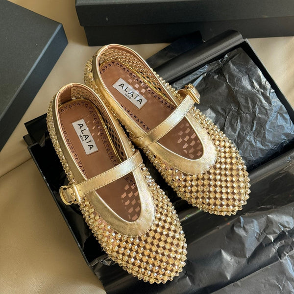 ALAIA BALLET FLATS