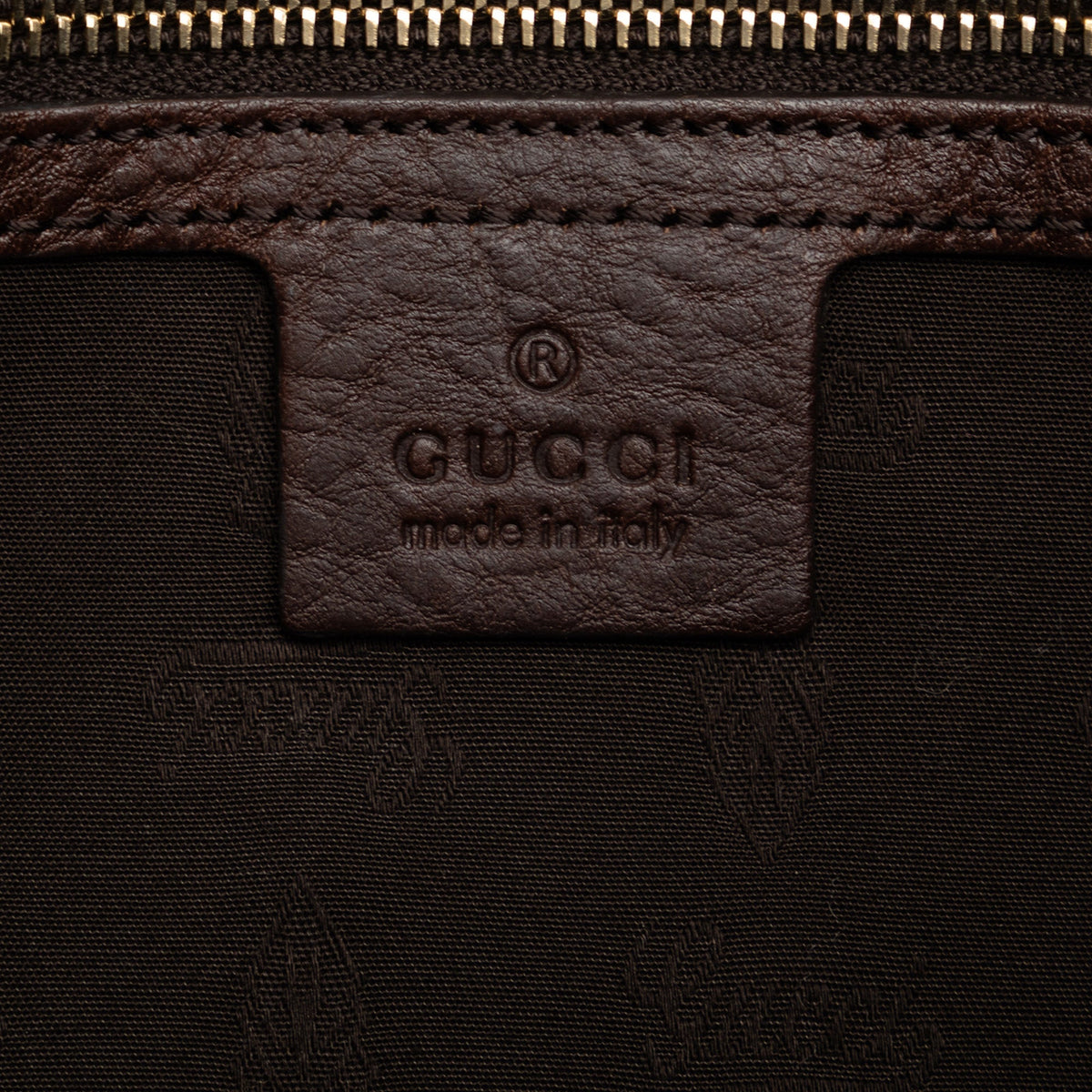 GUCCI GG Canvas Charm Tote Tote Bag