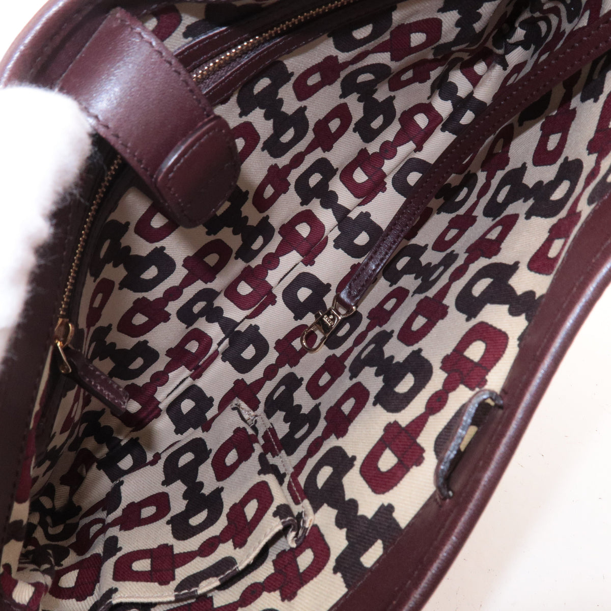 GUCCI Guccissima Leather Shoulder Bag Hand Bag Brown 145778