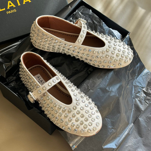 ALAIA BALLET FLATS