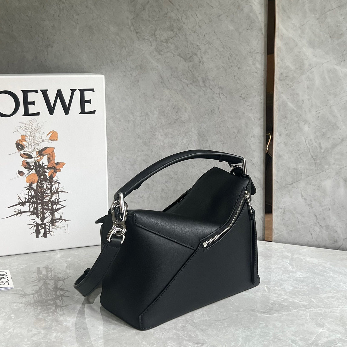 LOEW SMALL PUZZLE EDGE BAG