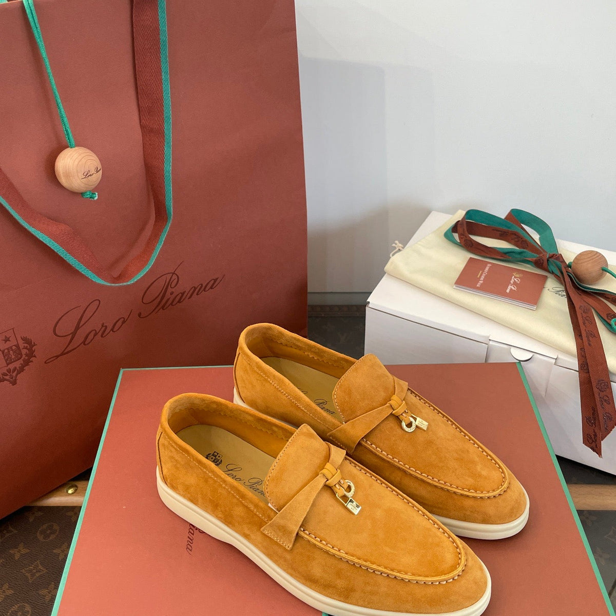 LORO P SUMMER CHARMS LOAFERS