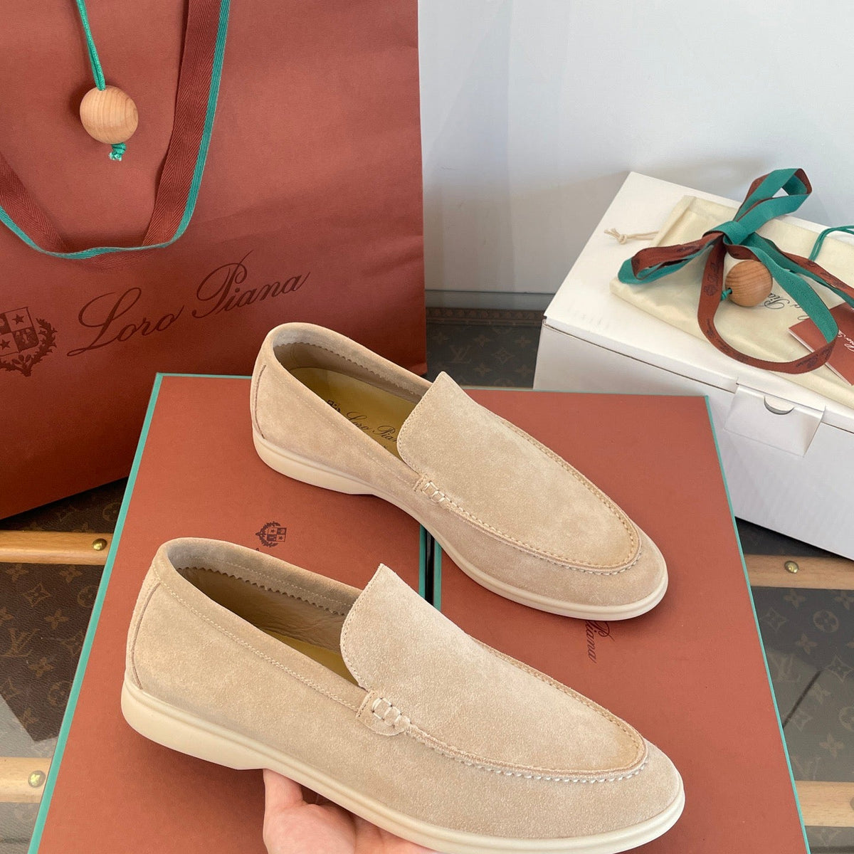 LORO P SUMMER WALK LOAFERS