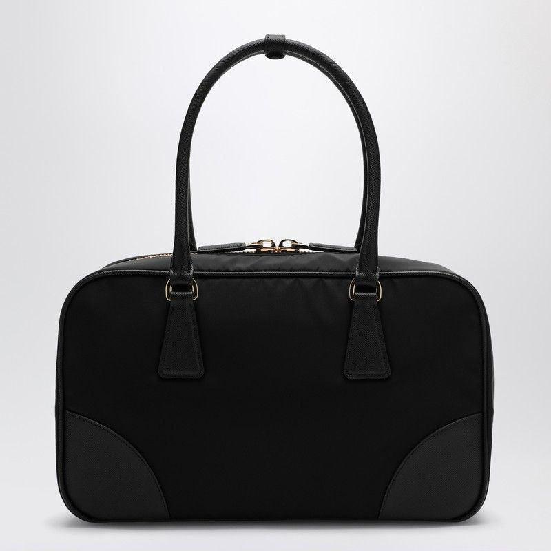 PRADA Medium Nylon and Saffiano Top Case