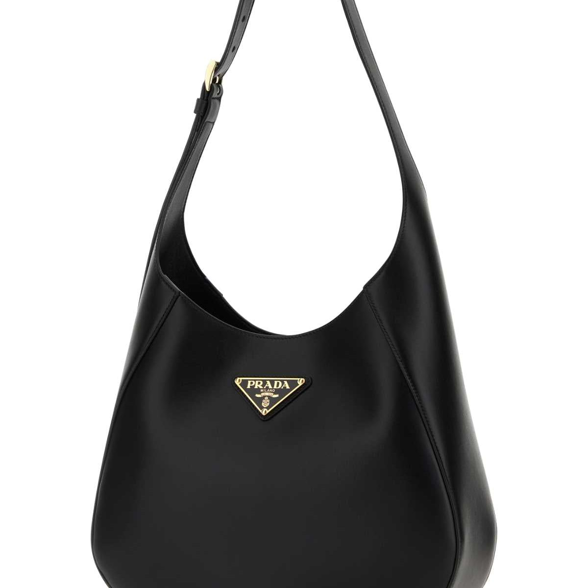 PRADA Leather Shoulder Handbag